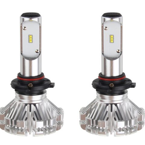 Amio - Λαμπτήρες SX SERIES τύπου HB3 τάση λειτουργίας 6/12V απόδοσης 40W 6000K 3200lm με ενσωματωμένη ψύκτρα για Επιβατικά Αυτοκίνητα και Μοτοσυκλέτες - 2 τεμ. (01067/AM)