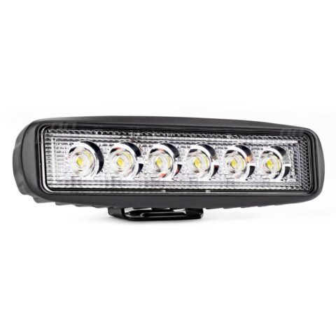 Amio – Προβολέας Εργασίας LED WL01 DAYLINE 9-60V 18W 6000K 6 LED Spot για Ισχυρό Φωτισμό σε Καθημερινή Χρήση – 1 Τεμ. (01612/AM)