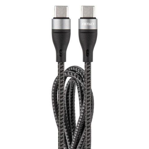 Amio - ΚΑΛΩΔΙΟ ΦΟΡΤΙΣΗΣ ΚΑΙ ΣΥΓΧΡΟΝΙΣΜΟΥ USB TYPE C 200cm 3.0A UC-18 - 1 ΤΕΜ. (02930/AM)