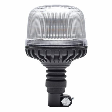 Amio - ΦΑΡΟΣ DIAMONT W25P ΜΕ ΛΕΥΚΟ ΚΑΠΑΚΙ 12/24V 24xSMD LED ΠΟΡΤΟΚΑΛΙ ΕΛΑΣΤΙΚΟΣ ΒΙΔΩΤΟΣ 201x126mm - 1 ΤΕΜ. (03338/ΑΜ)