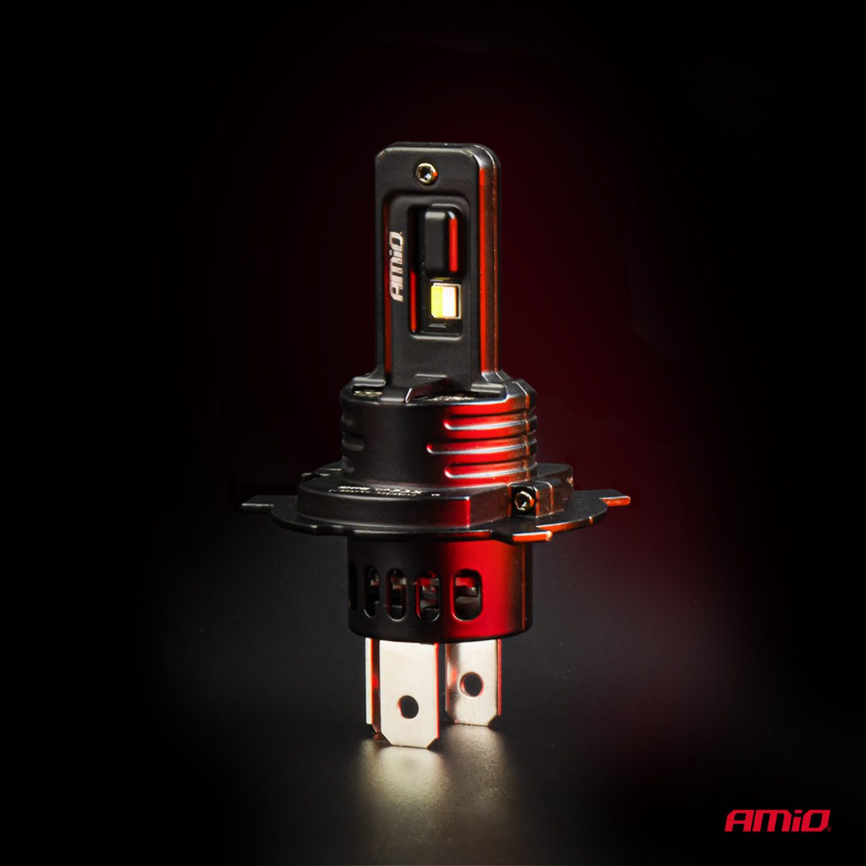 AMiO - Λάμπες LED F26 Pro Series H4/H19 12/24V 68W 2900-3550lm 6.000K Full Can-Bus Plug&Play - 2 Τεμ. (04871/AM) - Image 2