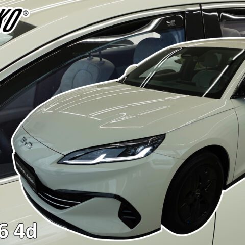Heko – Ανεμοθραύστες Παραθύρων για BYD Seal 6 Sedan 4πορτο 2024 > (Εμπρός & Πίσω) – 4 Τεμ. (ANEM.SET11318)