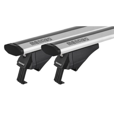 ΜΕΝΑΒΟ ΜΠΑΡΕΣ ΟΡΟΦΗΣ ΑΛΟΥΜΙΝΙΟΥ BLADE XL SILVER 130 cm ΜΕ ΑΚΡΑ ALFA HIGH ΓΙΑ Subaru Outback IV 5 doors 2009>2014 ΜΕ FLUSH RAILS - 2 ΤΕΜ. (12940/MB)