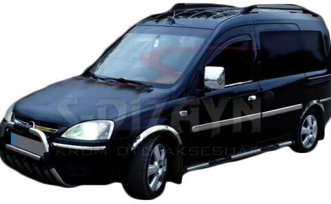 ΔΙΑΚΟΣΜΗΤΙΚΗ ΦΑΣΑ ΠΟΡΤΑΣ ΧΡΩΜΙΟ 4ΤΕΜ. ΓΙΑ OPEL COMBO C MINI VAN 2001-2011