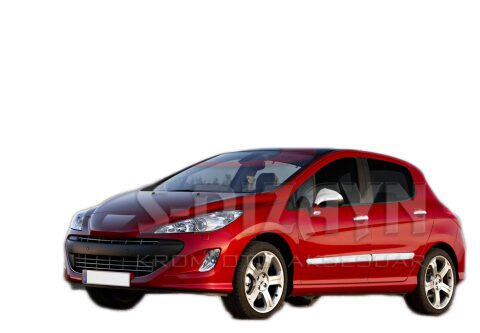 ΔΙΑΚΟΣΜΗΤΙΚΗ ΦΑΣΑ ΠΟΡΤΑΣ ΧΡΩΜΙΟ 4ΤΕΜ. ΓΙΑ PEUGEOT 308 HB 5D/SW 2007-2013
