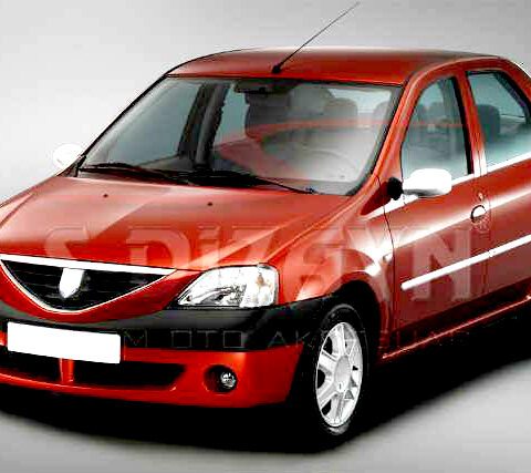 ΚΑΠΑΚΙΑ ΚΑΘΡΕΠΤΗ ΧΡΩΜΙΟΥ ΜΕΤΑΛΛΙΚΑ ΓΙΑ DACIA LOGAN 2005-2008