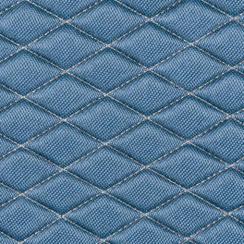 Πλατοκάθισμα με Προσκέφαλο COVER-TECH FABRIC 2τεμ. Γαλάζιο/Μπεζ