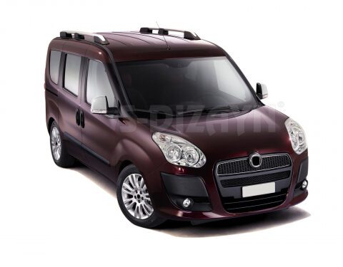 ΚΑΠΑΚΙΑ ΚΑΘΡΕΠΤΗ ΧΡΩΜΙΟΥ ΜΕΤΑΛΛΙΚΑ ΓΙΑ FIAT DOBLO PANELVAN/LAV 2010+ Ανοξείδωτο Ατσάλινο