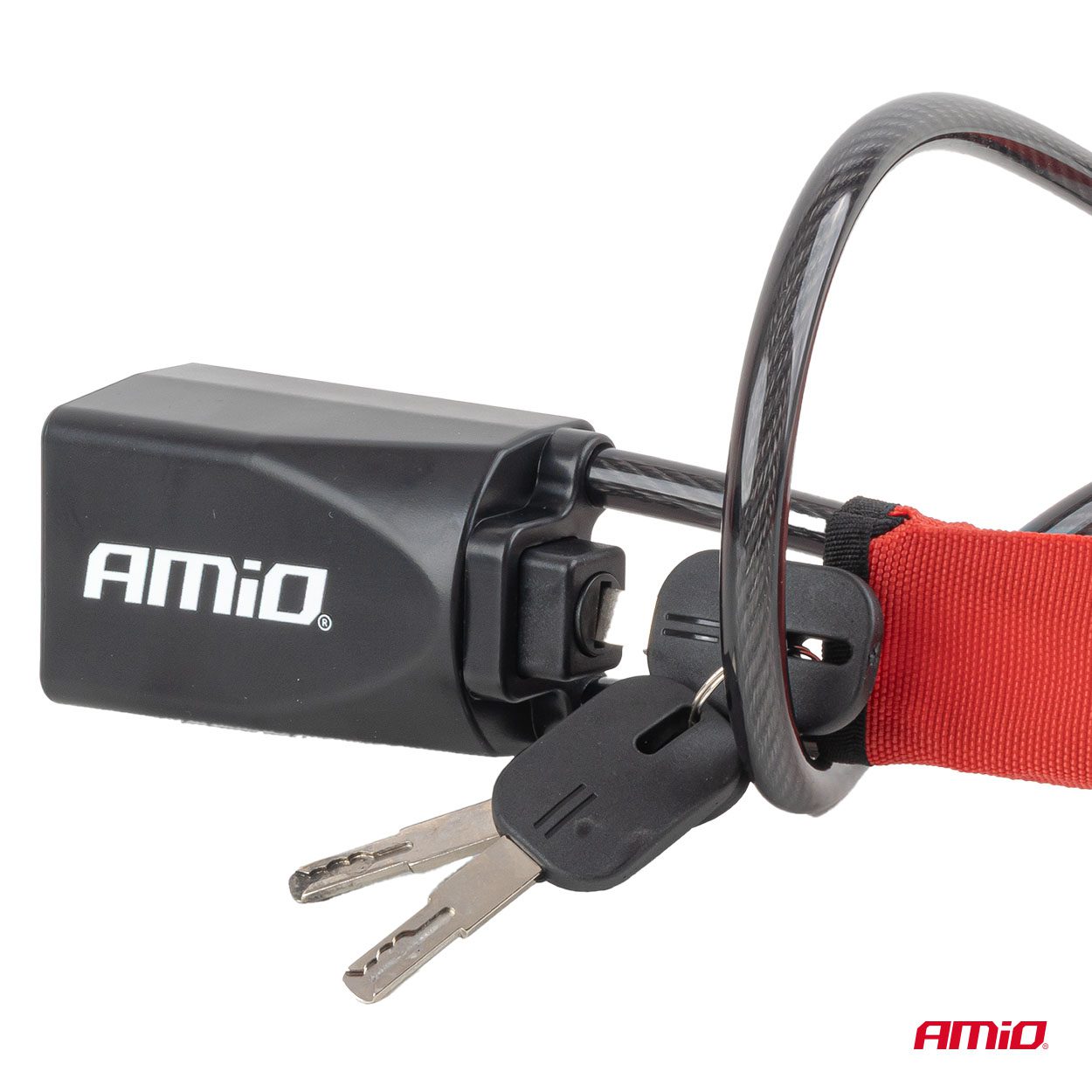 AMiO – Αντικλεπτικό Τιμονιού L01 με Απενεργοποιητή Ζώνης, μέγιστη ατσάλινη προστασία και ορατή αποτροπή κατά των διαρρήξεων – 1 Τεμ. (04901/AM) - Image 7