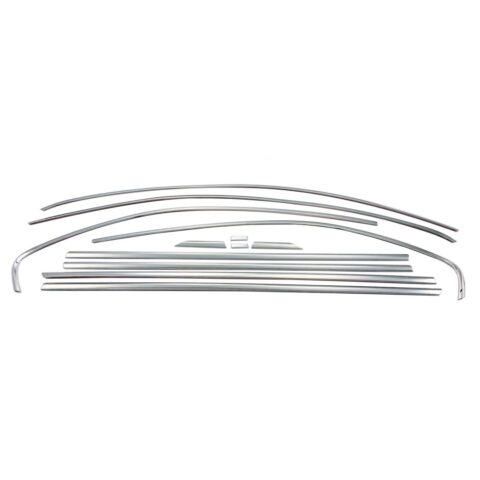 TRIM  ΠΑΡΑΘΥΡΩΝ ΑΥΤΟΚΟΛΛΗΤΑ ΧΡΩΜΙΟΥ 12ΤΕΜ. ΓΙΑ VW JETTA 4D 2011+