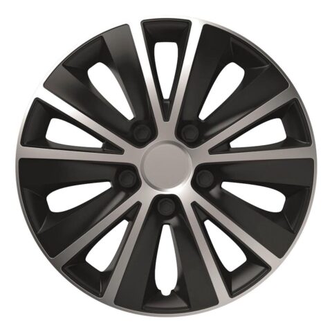 Amio – Τάσι Τροχού Rapide Black & Silver 14" Universal