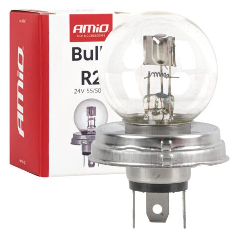 Amio – Λαμπτήρας Αλογόνου R2 24V 55/50W P45T για Φορτηγά & Βαρέα Οχήματα