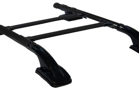 ΜΠΑΡΕΣ ΟΡΟΦΗΣ ΓΙΑ TOYOTA HILUX 2006-2015 / HILUX 2015+ ΠΑΡΑΛΛΗΛΕΣ ΑΛΟΥΜΙΝΙΟΥ SH ΜΑΥΡΕΣ