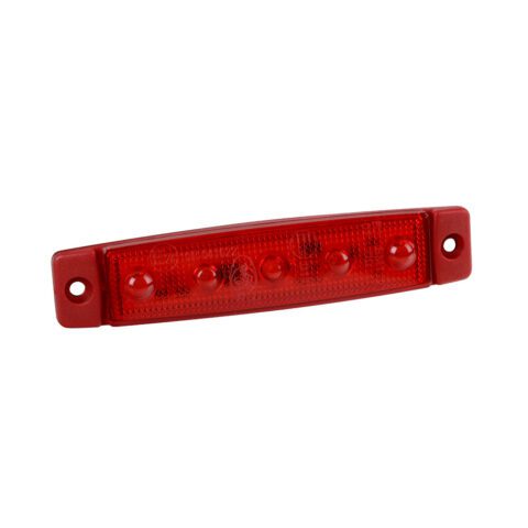 ΦΩΣ ΟΓΚΟΥ 12/24V 5xSMD LED ΚΟΚΚΙΝΟ 96x20mm ΜΕ ΕΓΚΡΙΣΗ ΤΥΠΟΥ R7/R10 LAMPA - 1 TEM.
