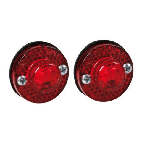 Φώτα Ογκου Φορτηγού 24V 1 Led 2τεμ Κόκκινα R-14