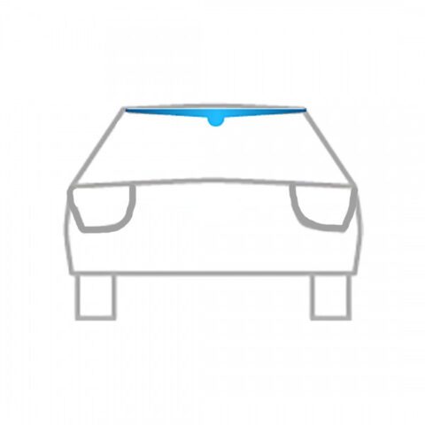 ΑΝΕΜΟΘΡΑΥΣΤΗΣ ΠΙΣΩ ΠΑΡΜΠΡΙΖ ΓΙΑ FIAT PANDA 5D 09/2003+