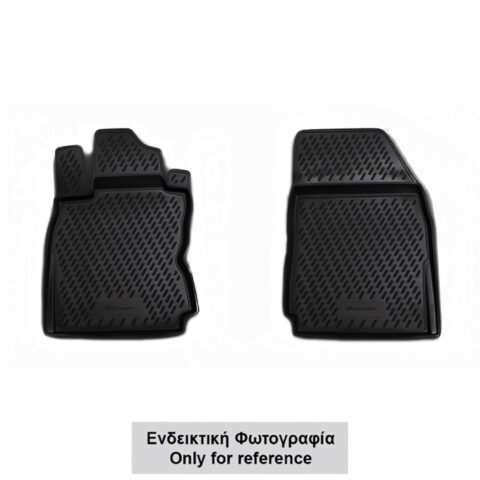 ΠΑΤΑΚΙΑ ΣΕ ΣΚΑΦΗ TPE ΛΑΣΤΙΧΟ ΓΙΑ VW TOUAREG 2010-2018 (2Η ΣΕΙΡΑ ΚΑΘΙΣΜΑΤΩΝ) ΣΕ ΜΑΥΡΟ ΧΡΩΜΑ NOVLINE - 2 ΤΕΜ.