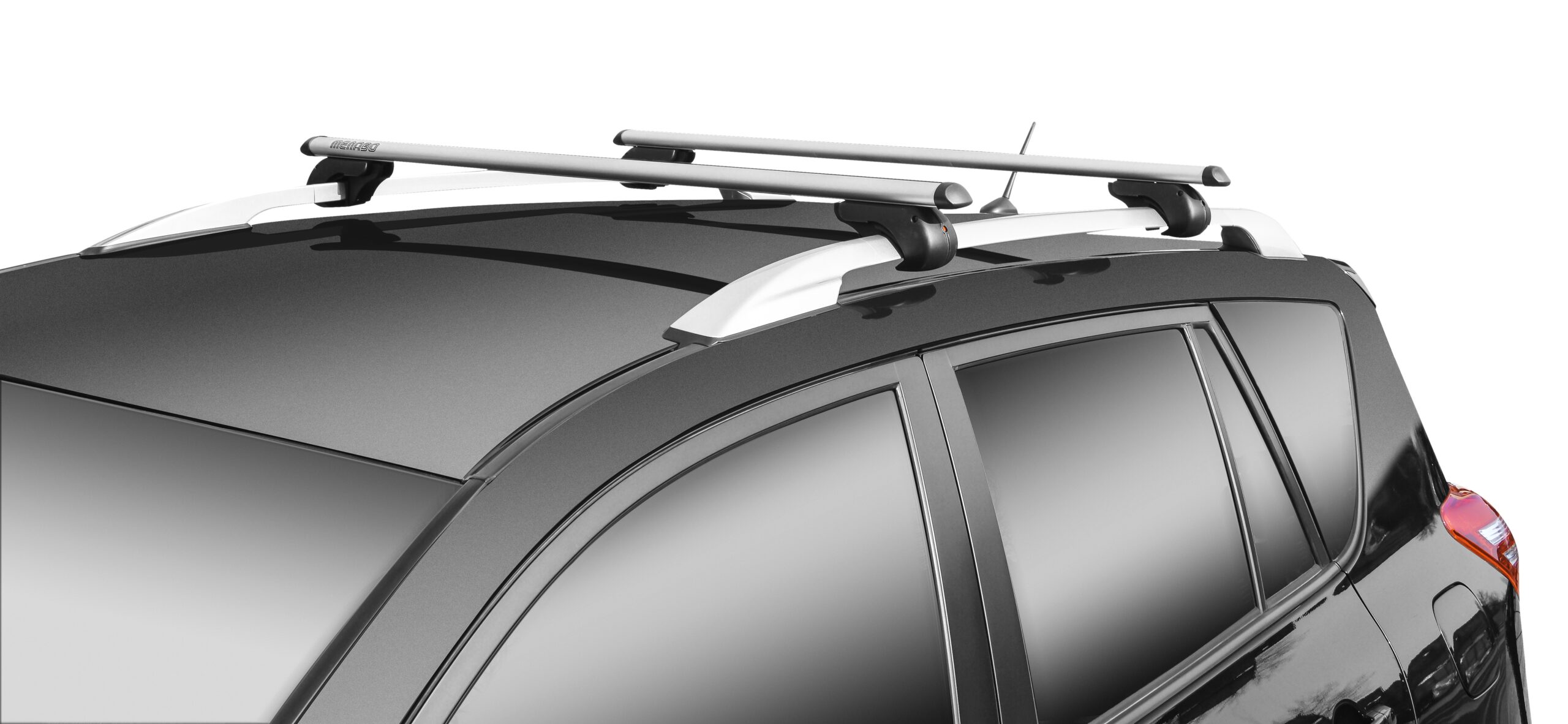 Menabo Μπάρες Οροφής Αλουμινίου Brio Silver 120cm Ασημί για BMW Serie 3 Touring (E91) 2005–2012 5πορτο / Station Wagon με Raised Rails – Σετ 2 Τεμ. (4000/MB) - Image 3