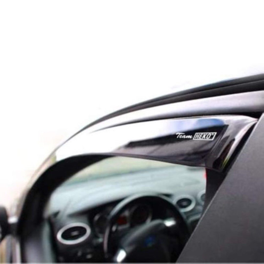 ΑΝΕΜΟΘΡΑΥΣΤΕΣ ΓΙΑ MITSUBISHI COLT 5D 2023+ ΖΕΥΓΑΡΙ ΑΠΟ ΕΥΚΑΜΠΤΟ ΦΙΜΕ ΠΛΑΣΤΙΚΟ HEKO - 4 ΤΕΜ. - Image 2