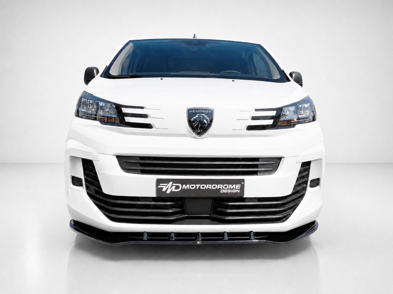Motordrome - Εμπρός Σπλίτερ για Citroen Jumpy / Space Tourer / Fiat Scudo / Opel Vivaro / Zafira Life / Peugeot Expert / Traveller / Toyota Proace Mk3 Facelift - 1 Τεμ. (K170-004)
