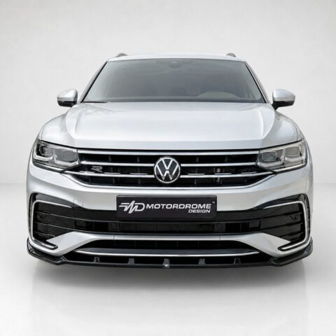 Motordrome - Εμπρός Σπλίτερ για Volkswagen Tiguan R / R-Line Mk2 Facelift (2020-2024) - 1 Τεμ. (K218-001)