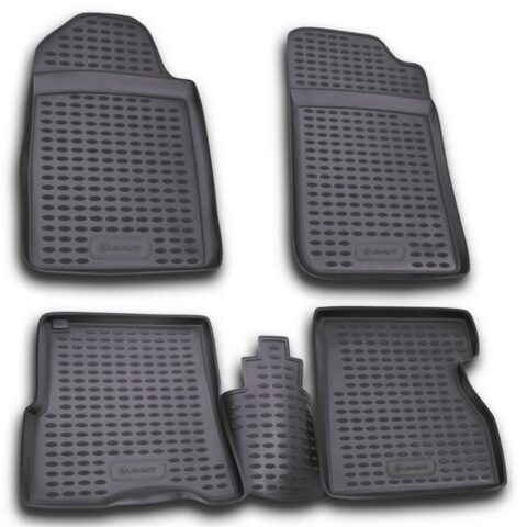 ΠΑΤΑΚΙΑ ΣΕ ΣΚΑΦΗ TPE ΛΑΣΤΙΧΟ ΓΙΑ RENAULT KANGOO 01/97-01/08  (ΑΝΘΡΑΚΙ/ΣΚΟΥΡΟ ΓΚΡΙ)
