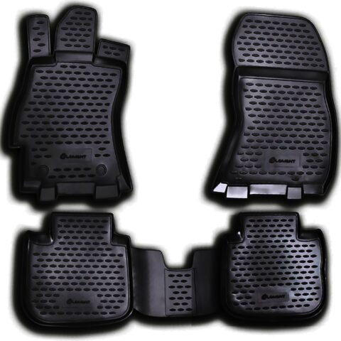 ΠΑΤΑΚΙΑ ΣΕ ΣΚΑΦΗ TPE ΛΑΣΤΙΧΟ ΓΙΑ SUBARU OUTBACK 09/2009-2015 ΣΕ ΜΑΥΡΟ ΧΡΩΜΑ NOVLINE - 4 ΤΕΜ.