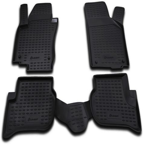 ΠΑΤΑΚΙΑ ΣΕ ΣΚΑΦΗ TPE ΛΑΣΤΙΧΟ ΓΙΑ VW GOLF PLUS 02/2005-2014 ΣΕ ΜΑΥΡΟ ΧΡΩΜΑ NOVLINE - 4 ΤΕΜ.