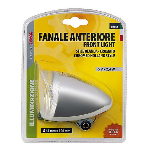 ΦΑΝΑΡΙ ΕΜΠΡΟΣ ΠΟΔΗΛΑΤΟΥ 63x100mm 6V 2