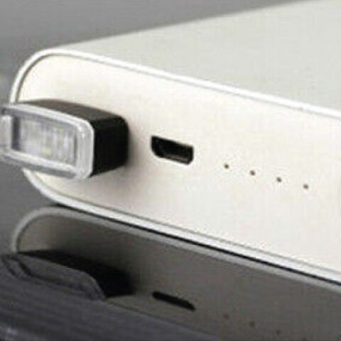 ΠΛΑΦΟΝΙΕΡΑ ΣΕ USB ΚΟΚΚΙΝΟ ΦΩΣ ATHMOSPHERE LED ΓΙΑ ΘΥΡΑ USB 20x15x7