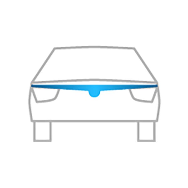 ΑΝΕΜΟΘΡΑΥΣΤΗΣ ΚΑΠΩ ΑΥΤΟΚΙΝΗΤΟΥ ΓΙΑ SKODA OCTAVIA 5D 1996-2010 ΑΠΟ ΕΥΚΑΜΠΤΟ ΦΙΜΕ ΠΛΑΣΤΙΚΟ HEKO - 1 ΤΕΜ.