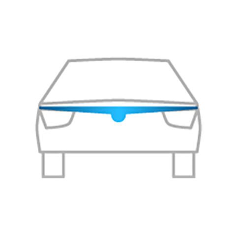 ΑΝΕΜΟΘΡΑΥΣΤΗΣ ΚΑΠΩ ΑΥΤΟΚΙΝΗΤΟΥ ΓΙΑ HYUNDAI TUCSON 5D 2004-2010 ΑΠΟ ΕΥΚΑΜΠΤΟ ΦΙΜΕ ΠΛΑΣΤΙΚΟ HEKO - 1 ΤΕΜ.