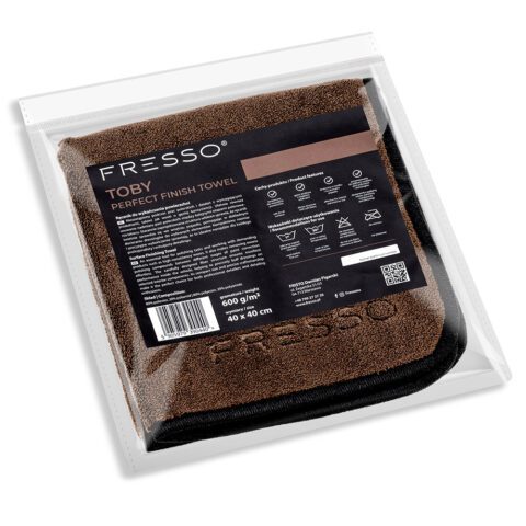 Fresso - Πετσέτα Μικροΐνας Toby Perfect Finish 40 x 40 cm 600 g/m² για Εφαρμογή και Γυάλισμα Κεριών