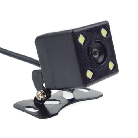 Amio - Universal Κάμερα Οπισθοπορείας HD-315 με 4 LED και Μεταλλική Βάση Στήριξης τάση λειτουργίας 12V για Επιβατικά Αυτοκίνητα - 1 τεμ. (01015/AM)