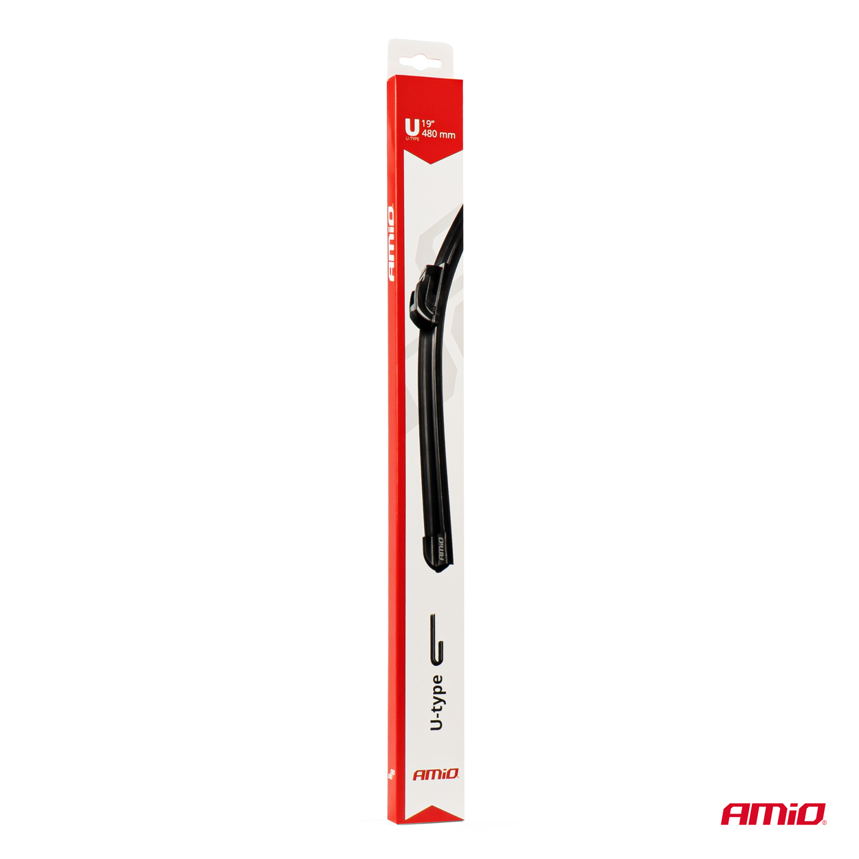 Amio - Υαλοκαθαριστήρας flat τύπου U μήκος 550mm/22'' – 1 τεμ. (01182/AM) - Image 11
