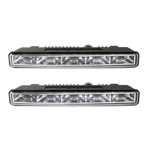 Amio – Φώτα Ημέρας DRL LED 12/24V 10.64W 10LED 1000lm για Αυτοκίνητο & Φορτηγό 187x24x56mm – Σετ 2 Τεμ. (01520/AM)