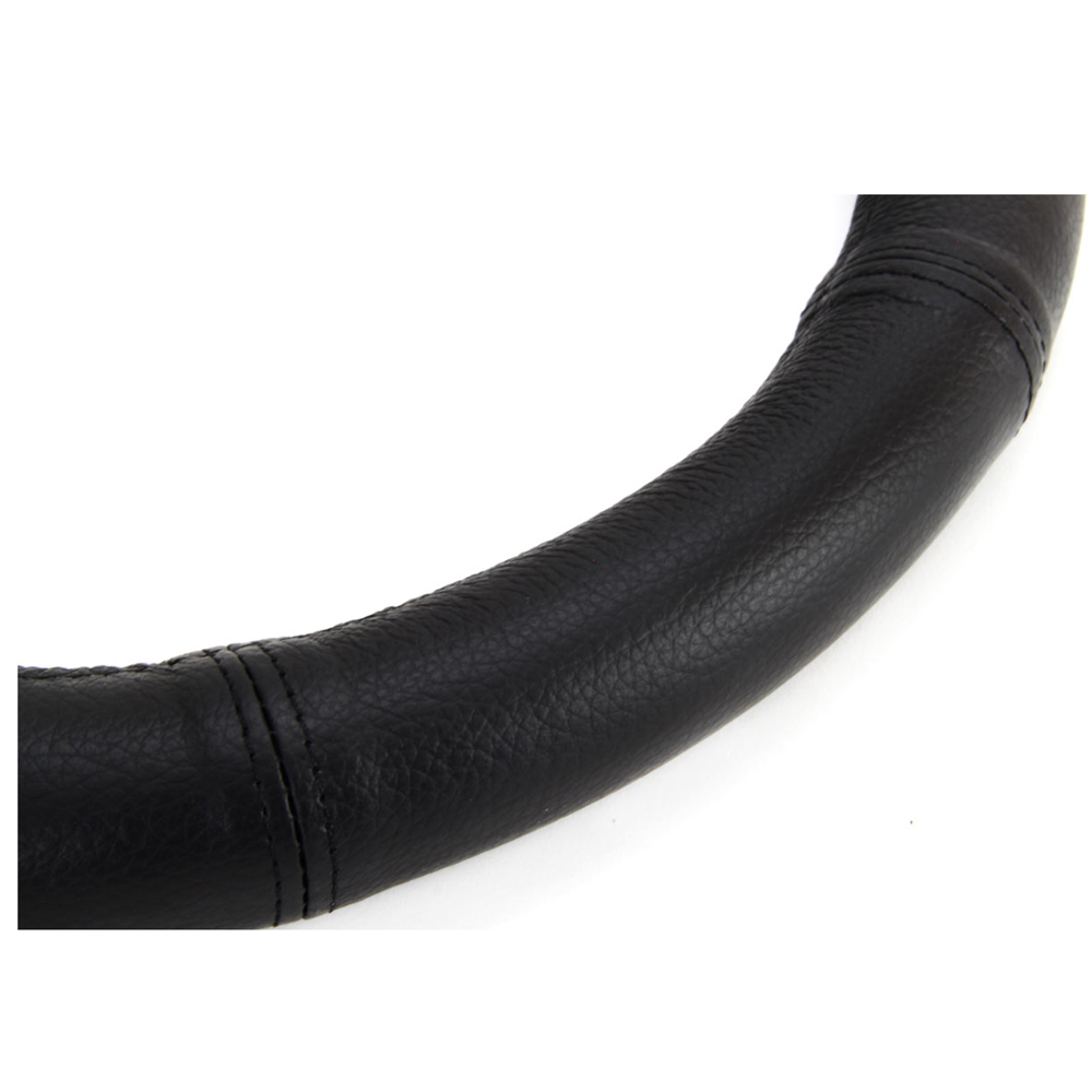Amio - Κάλυμμα Τιμονιού Μαύρο από Δέρμα 3XL 47-49cm για πολύ μεγάλα τιμόνια με σταθερό κράτημα και άνεση σε καθημερινή χρήση με ποιοτική αίσθηση - 1 Τεμ. (01770/AM) - Image 2