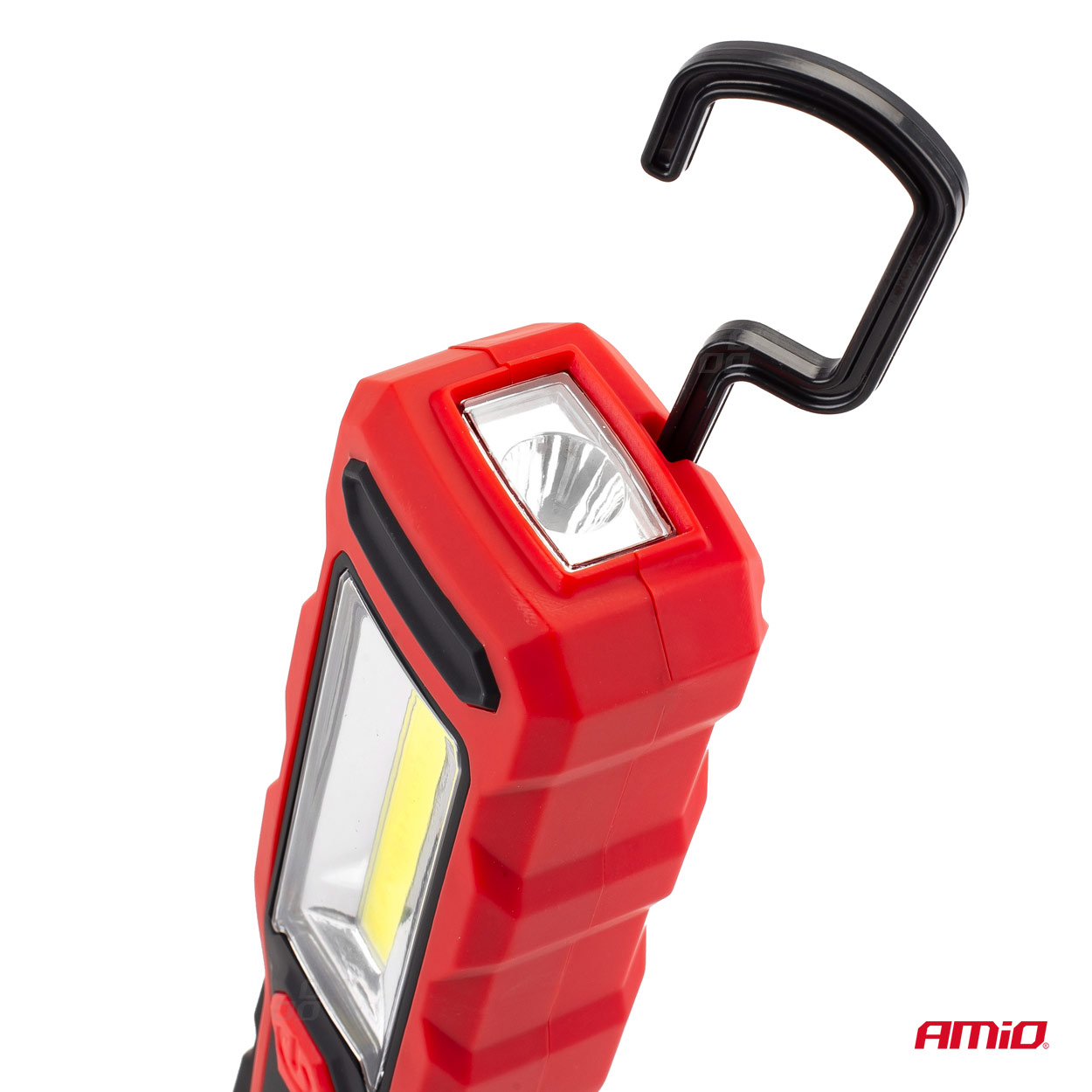 AMiO – Φακός εργασίας WT02 COB LED 150/300lm 3W με περιστροφή 180°, φωτίστε με απόλυτη ακρίβεια κάθε τυφλό σημείο του κινητήρα χάρη στη διπλή μαγνητική στήριξη – 1 Τεμ. (02171/AM) - Image 3