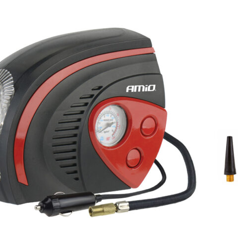 AMiO – Κομπρεσέρ αέρα ελαστικών αυτοκινήτου 12V 250psi 17bar 9l/min