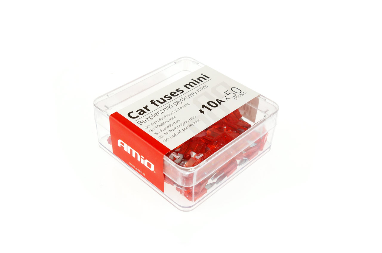 AMiO – Πλακέ Ασφάλειες MINI 10A