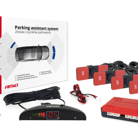 AMiO – Σύστημα Παρκαρίσματος 12V με 4 Αισθητήρες Inside Mount 16
