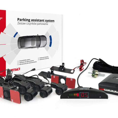 AMiO – Σύστημα Παρκαρίσματος 12V με 8 Αισθητήρες Inside Mount 16