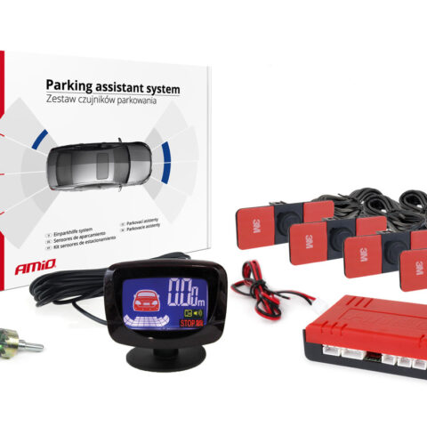 AMiO – Σύστημα Παρκαρίσματος 12V με 4 Αισθητήρες Inside Mount 16