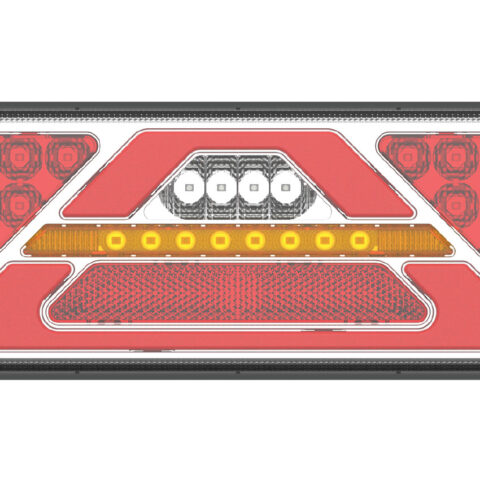 Amio - ΦΑΝΑΡΙ ΠΙΣΙΝΟ ΔΕΞΙ RCL-02-R 10-30V LED 236x104x40mm ΜΕ ΚΑΛΩΔΙΟ 1ΤΕΜ (02365/AM)