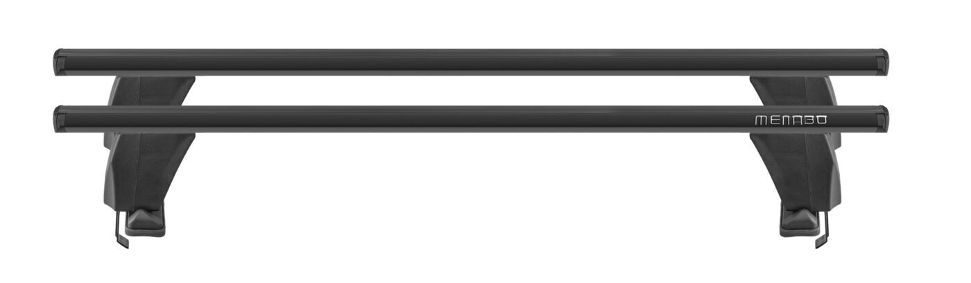 Menabo - Σετ Μπάρες Οροφής τύπου Delta M Black Για Audi A4 (B8/8K) 11/2007 > 10/2015 4πορτο Sedan υλικό Αλουμίνιο Μήκος 123cm - 1 σετ. (9980/MB+12500/MB) - Image 8