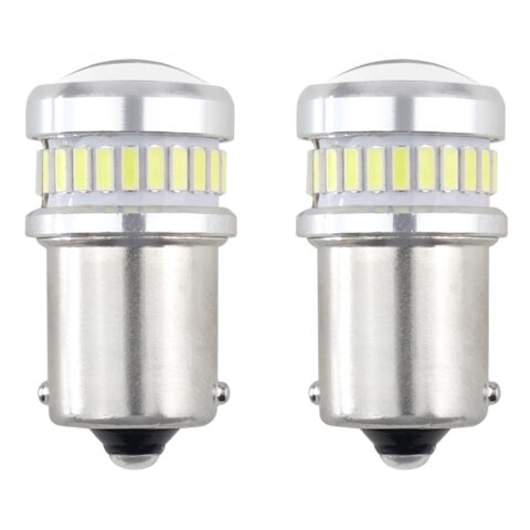 Amio - R5W/R10W 12/24V BA15s 24+6xSMD3030 CAN-BUS ΔΙΑΘΛΑΣΗΣ (ΜΟΝΟΠΟΛΙΚΟ/ΦΟΥΝΤΟΥΚΙ) LED - 2ΤΕΜ. (02448/AM)
