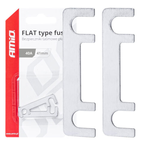 Amio - ΑΣΦΑΛΕΙΕΣ FLAT 41mm 40A - 2 Τεμ. (03490/AM)