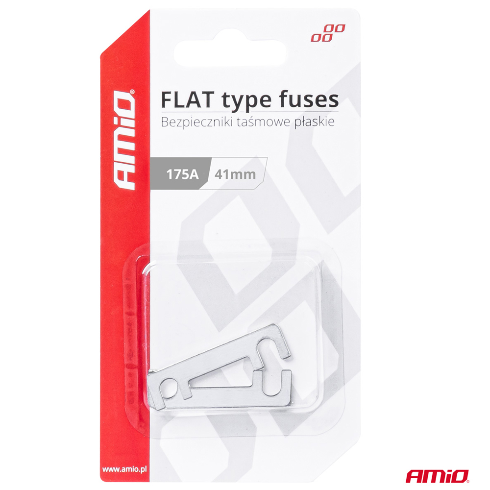 Amio - ΑΣΦΑΛΕΙΕΣ FLAT 41mm 175A - 2 Τεμ. (03496/AM) - Image 3