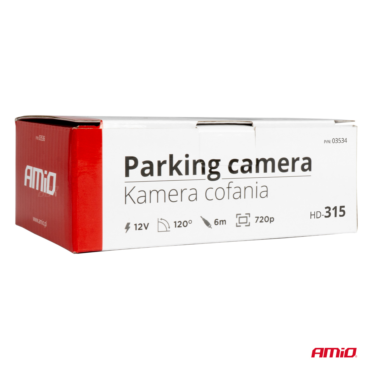 Amio - ΚΑΜΕΡΑ ΟΠΙΣΘΟΠΟΡΕΙΑΣ 12V 720pHD ΡΥΘΜΙΣΗ ΚΛΙΣΗΣ/ΤΕΤΡΑΓΩΝΗ ΜΕ ΜΕΤΑΛΛΙΚΗ ΒΑΣΗ ΣΤΗΡΙΞΗΣ HD-315 - 1 TEM. (03534/AM) - Image 8
