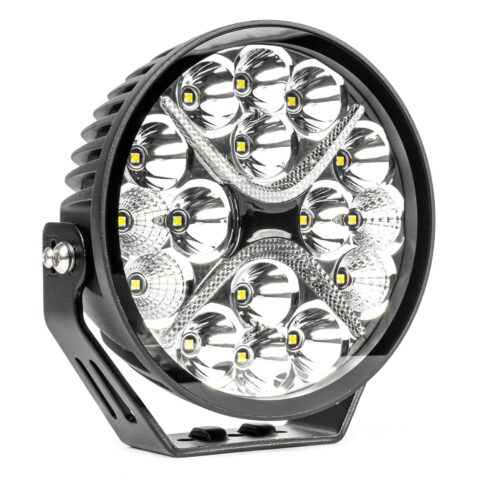 Amio - ΠΡΟΒΟΛΕΑΣ ΟΔΗΓΗΣΗΣ ΣΤΡΟΓΓΥΛΟΣ LED PRO IP67 9600lm 10-30V - 80W - 6000K - 16 LED - 178x178x65mm - 1 ΤΕΜ. (03871/AM)